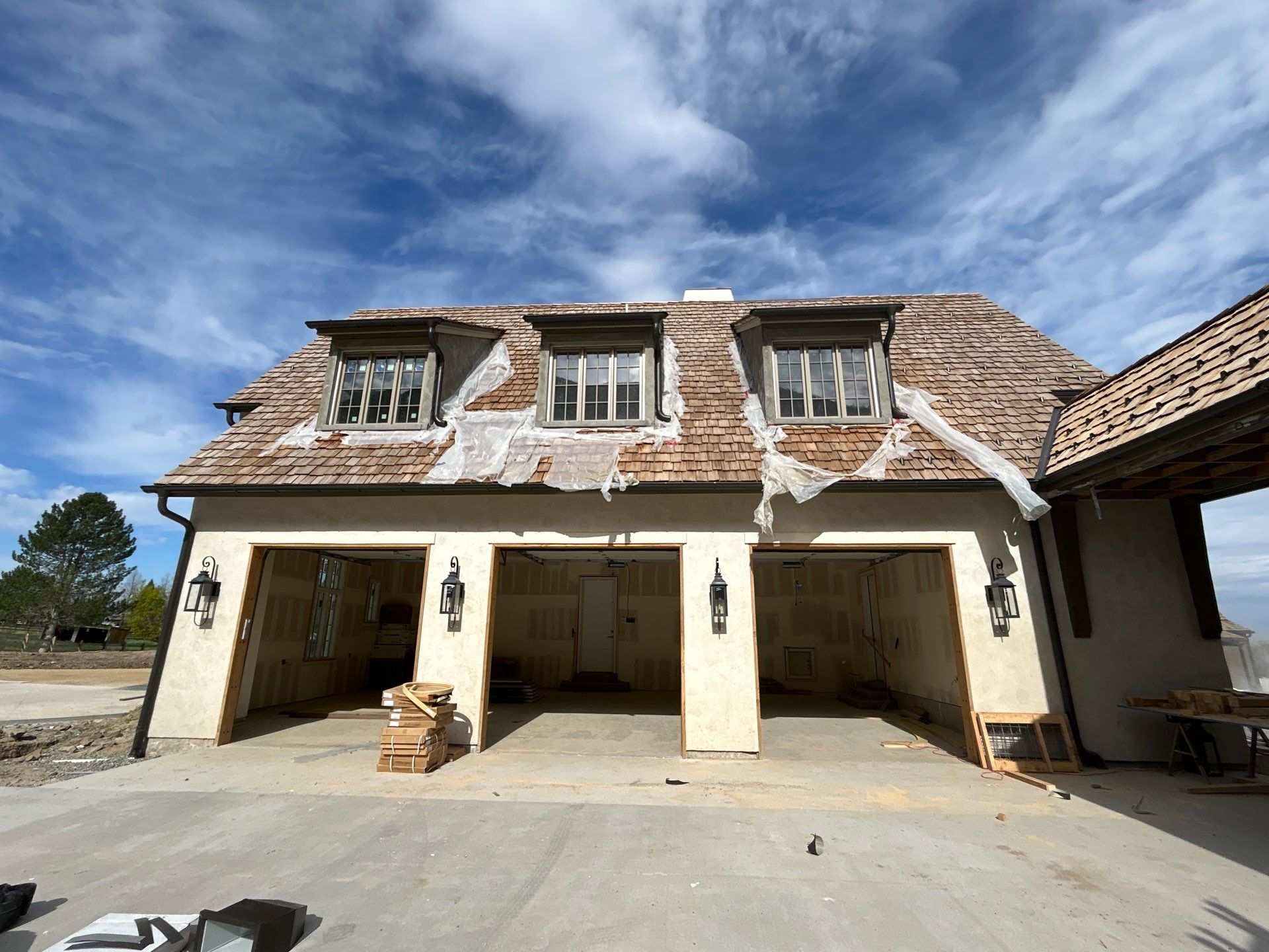 Project in Mapleton by Master Rain Gutters.