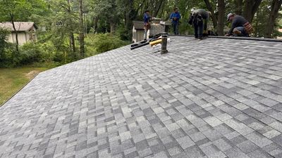 Roof Replacement using Owens Corning Estate Gray