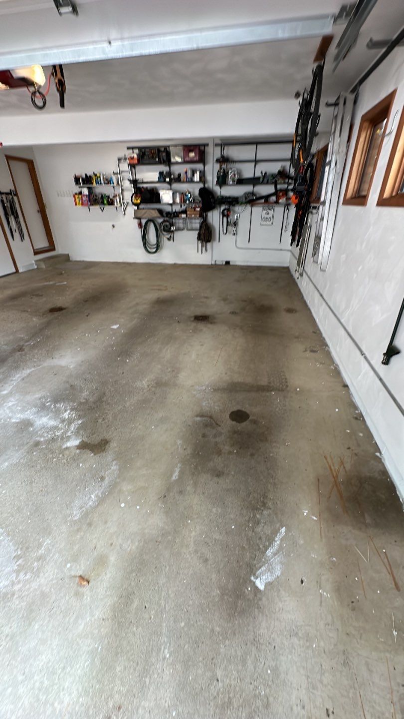 Garage + Porch Project in Pittsburgh by Floors in a Day, Inc