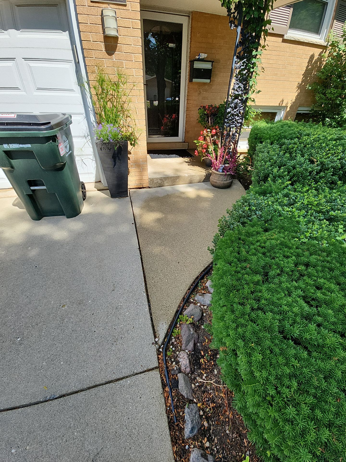Brick paver cleaning  by Northern Power Washing LLC.