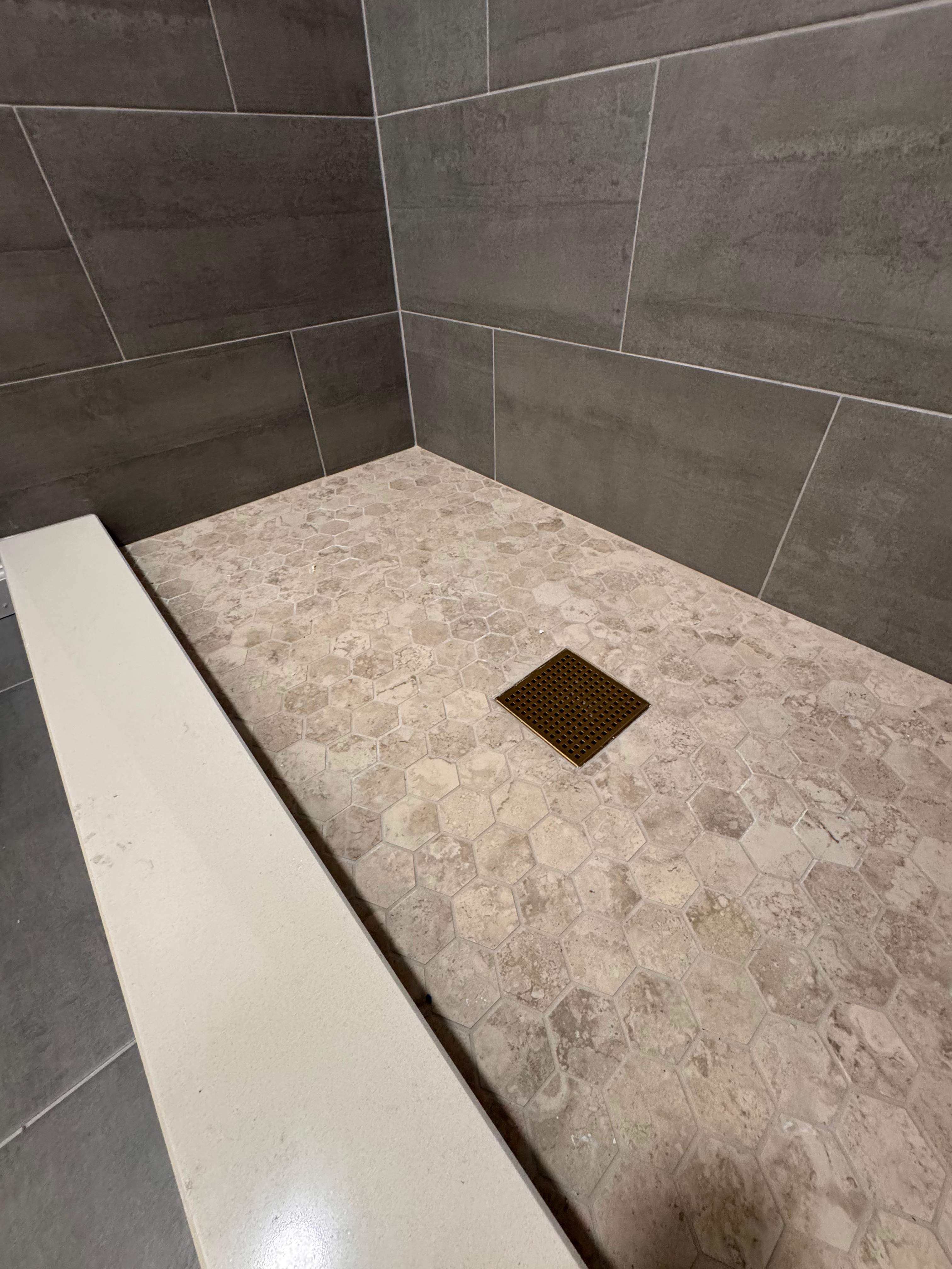 Jack and Jill bathroom renovation by Prudencio