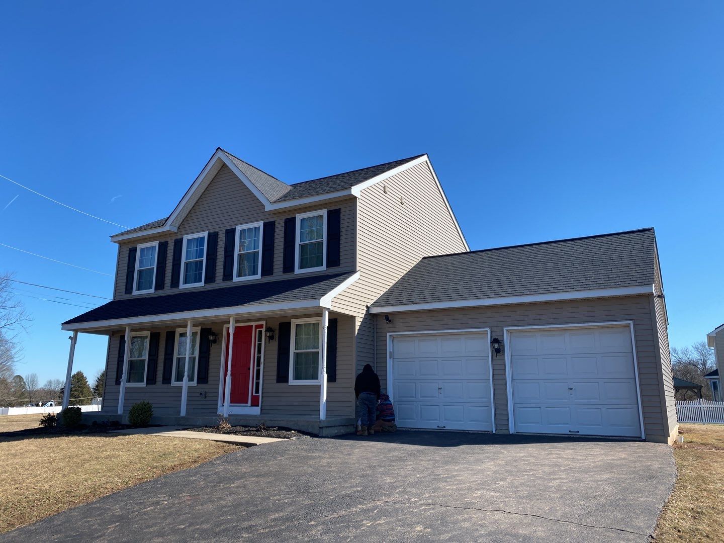 Roofing Installation using CertainTeed Landmark - Moire Black by Storm Guard of Ches-Mont PA