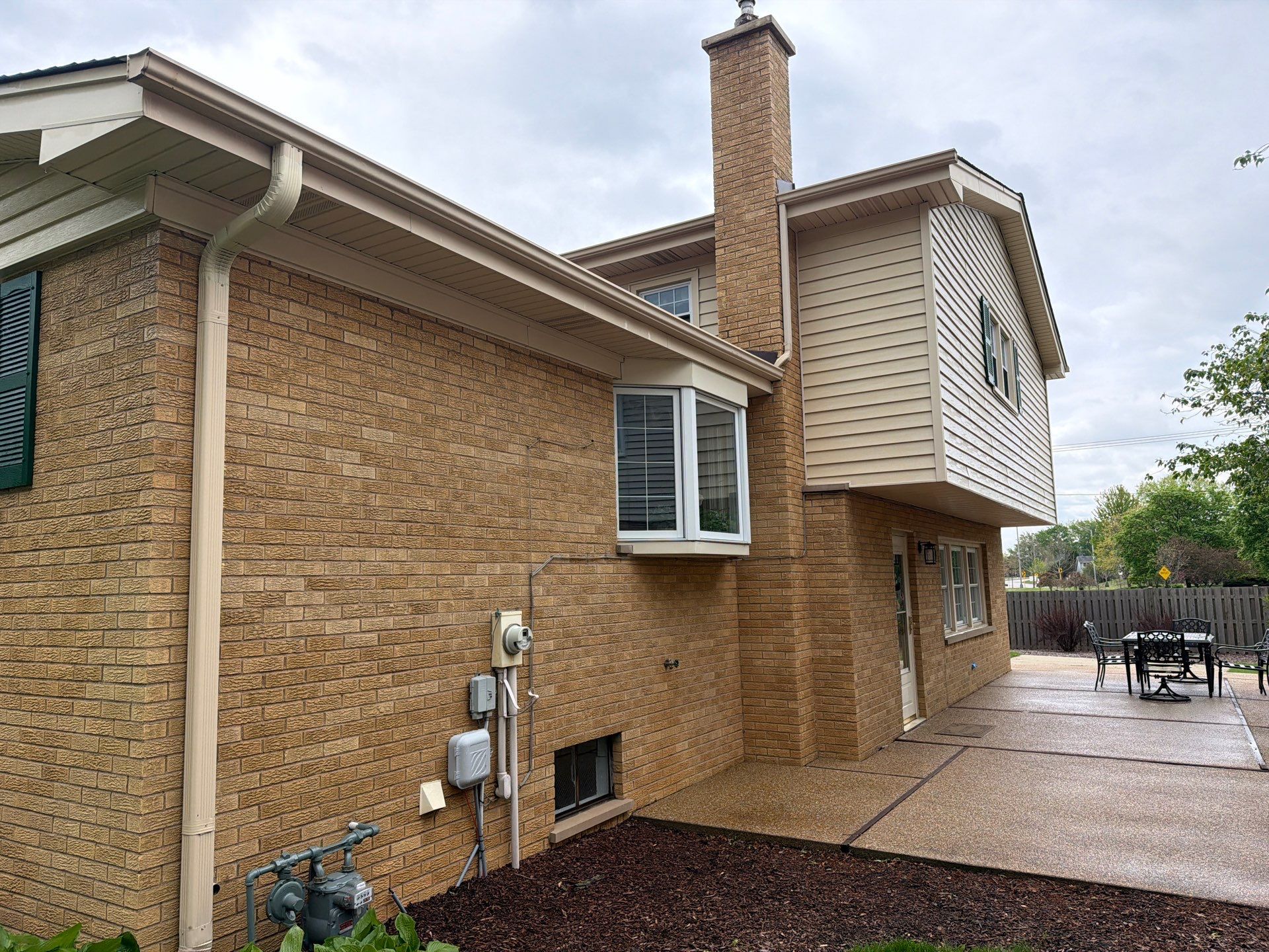 Exterior House Soft Washing by Northern Power Washing LLC.
