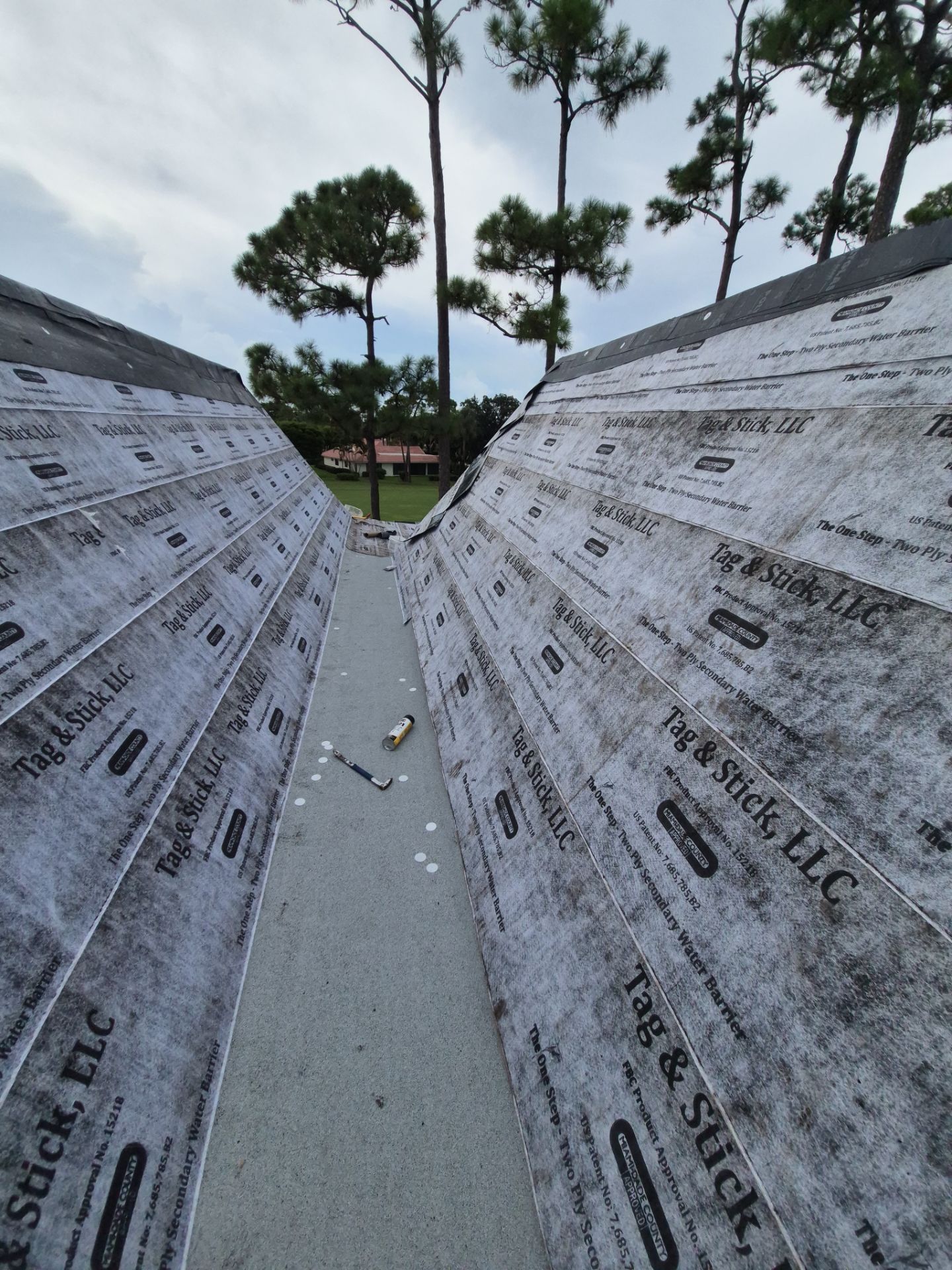 Residential Roofing Installation using Crown by BLUES BROTHERS ROOFING