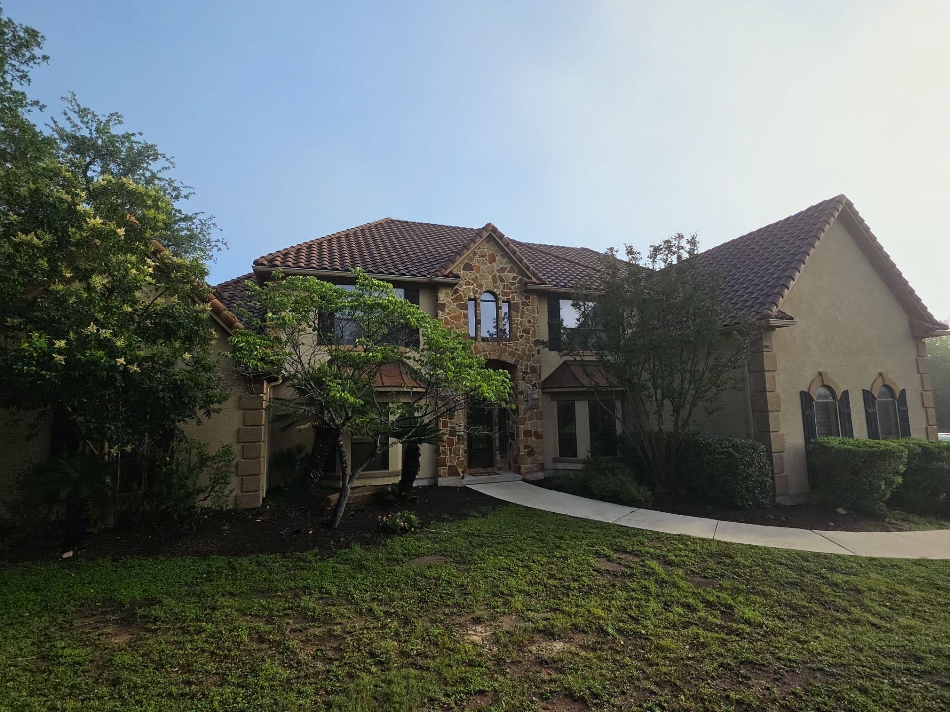 Tile roof repair/ Bee Cave by REPS Austin Area Roofer