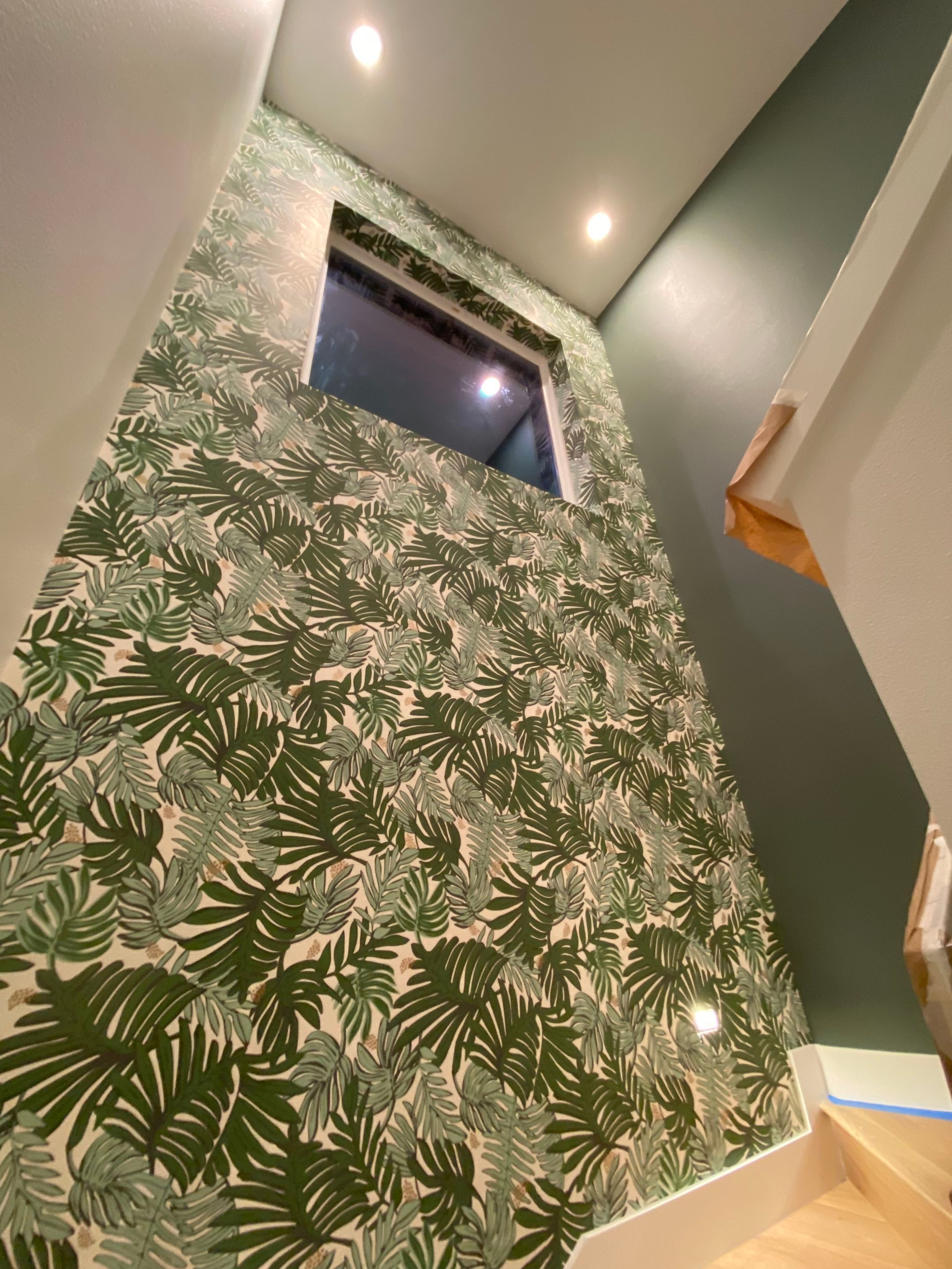 Custom wall painting featuring Pink ombre wall by AllPro Painting