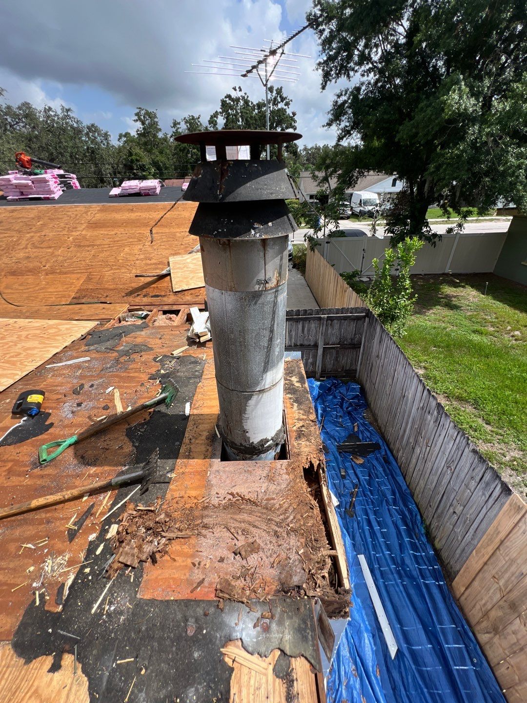 Project in Tampa 33617 by Mitchell Roofing Company LLC 
