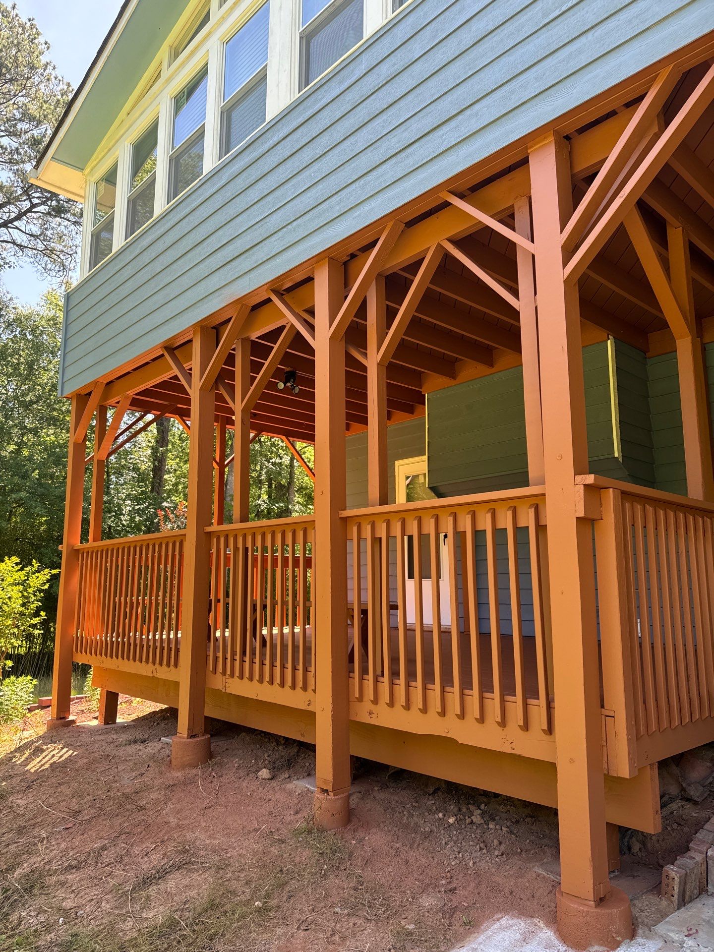 Multi-Level Deck Refinishing and Wood Staining in Duluth by Swift Home Renovations