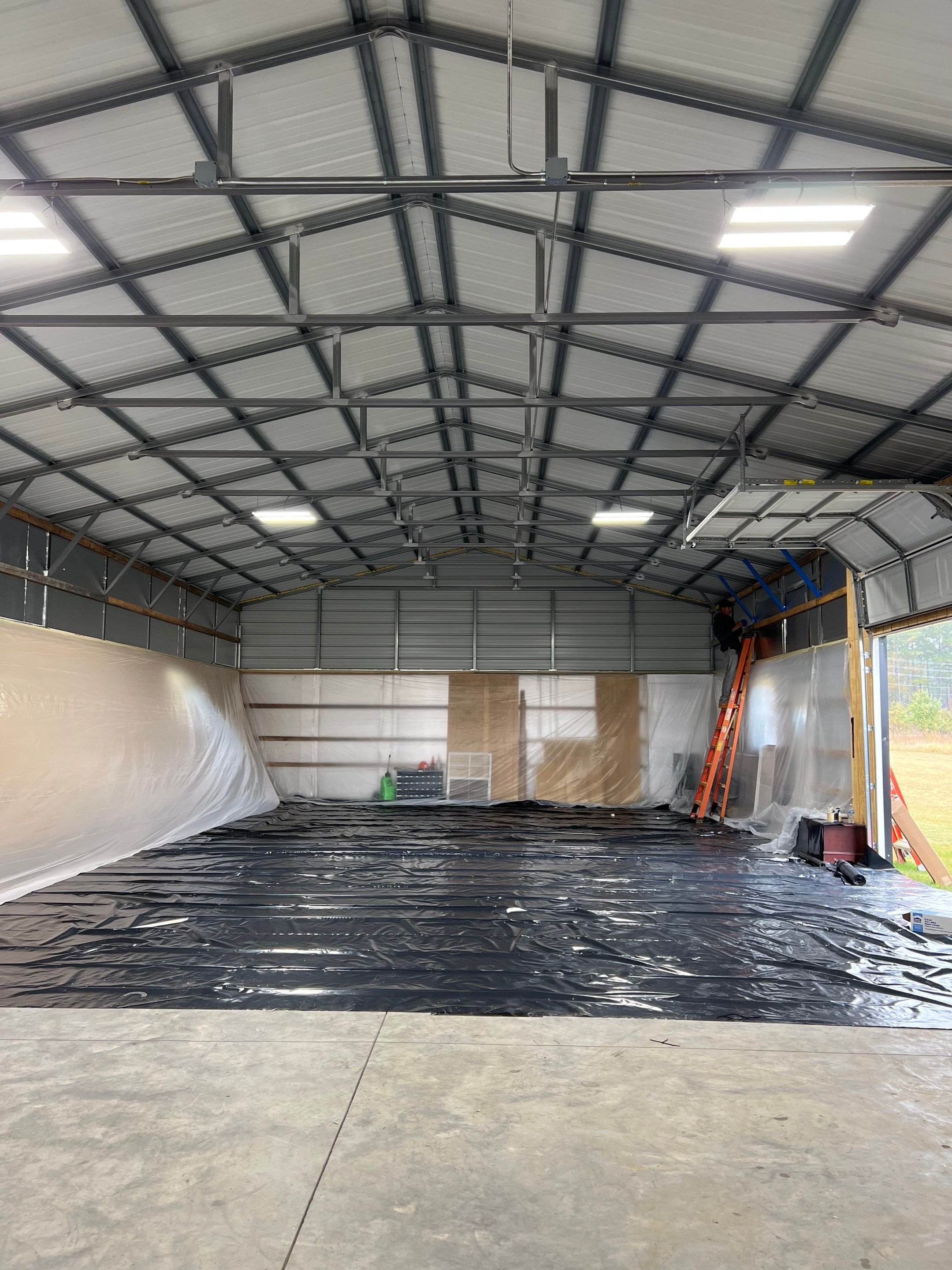 Pre-Engineered Metal Building – Turnkey Construction (40’ x 60’) by S.W. Contracting & Consulting