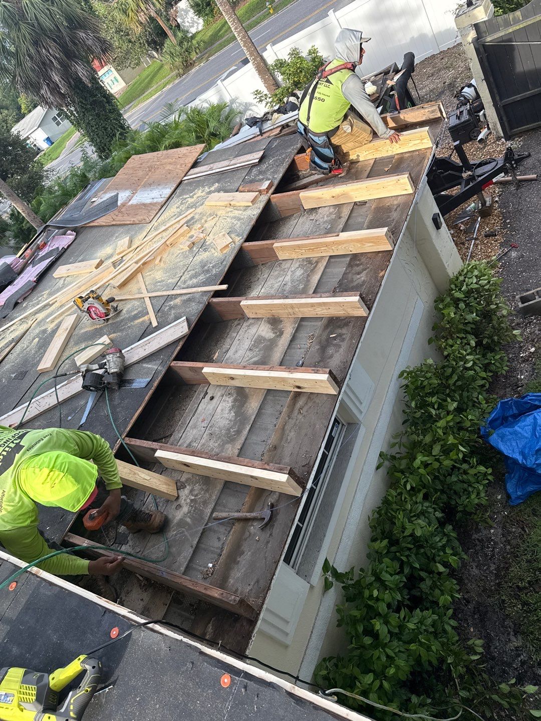 Project in St. Petersburg 33710 by Mitchell Roofing Company LLC