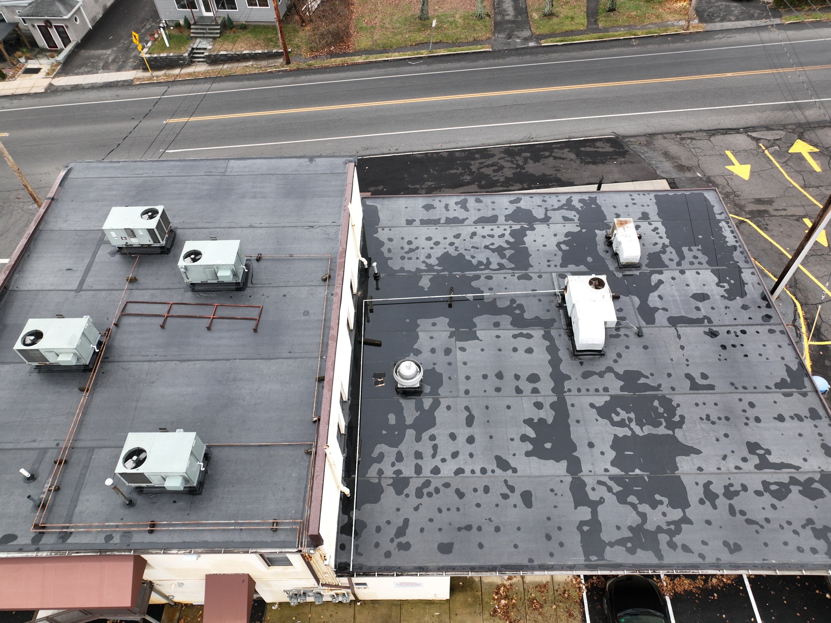 Commercial Roofing Installation using EPDM  by A Plus Exterior