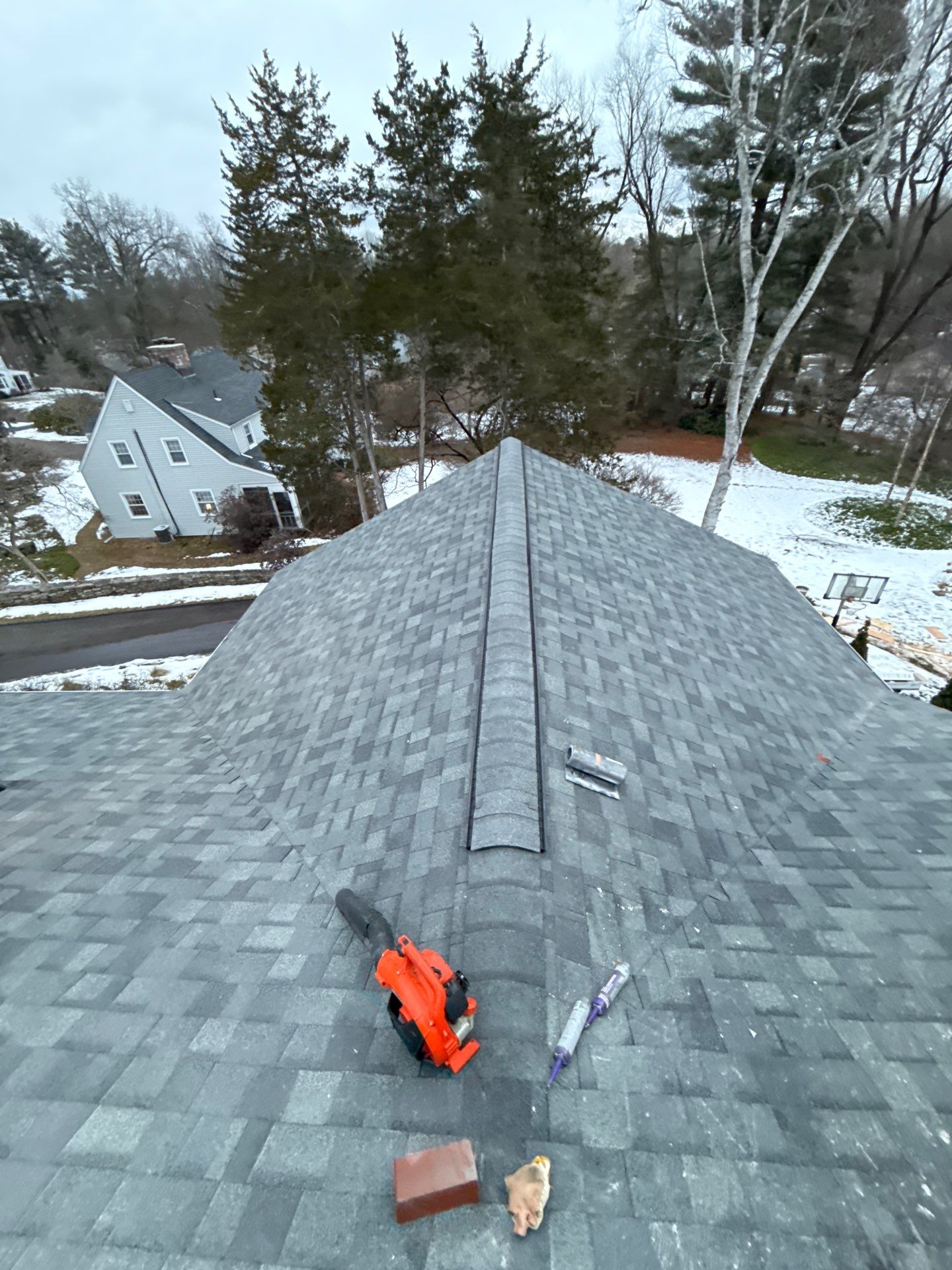 Owens Corning Duration: Estate Gray in West Hartford by Golden Shield Roofing