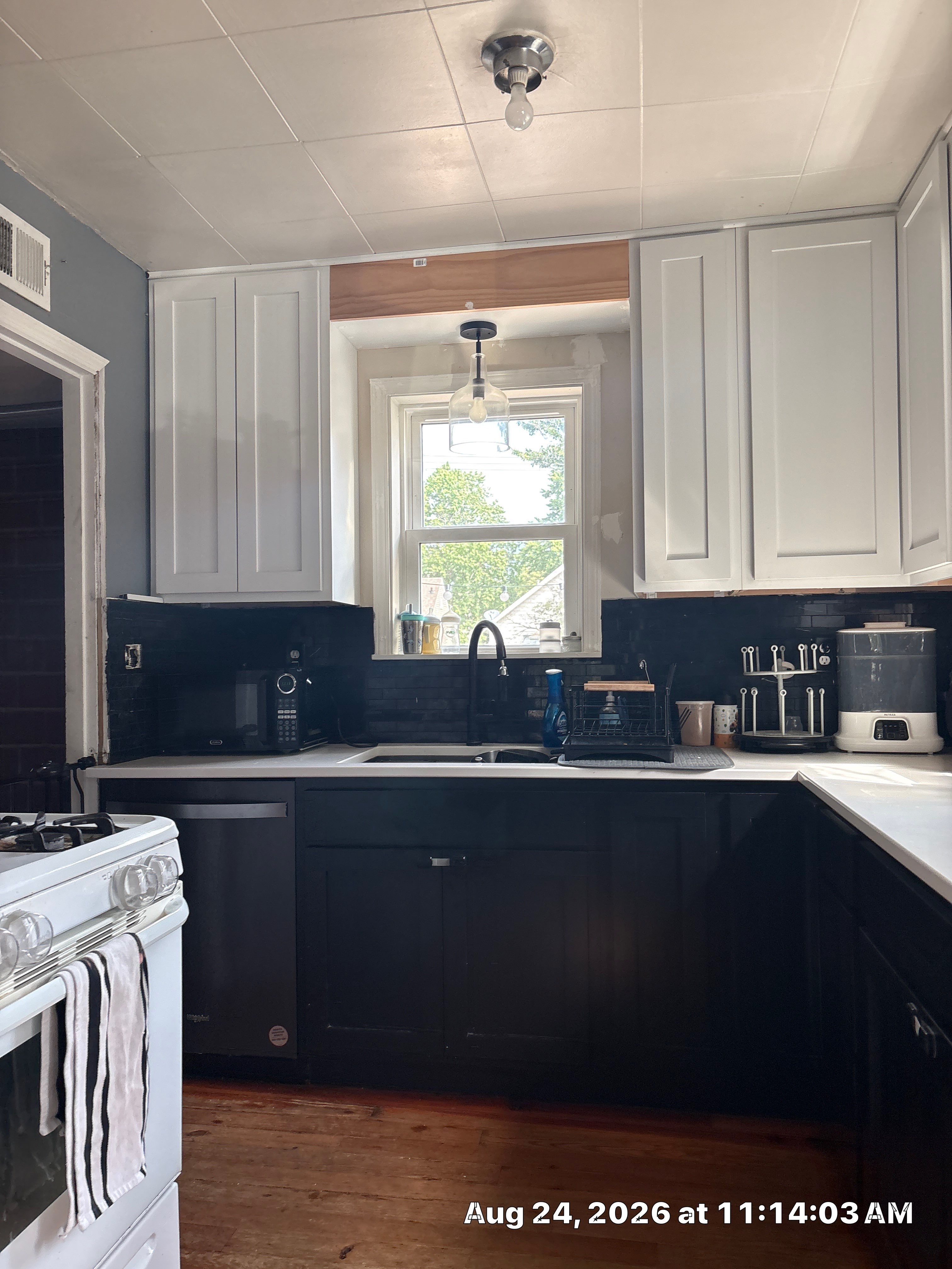 Modern Kitchen Renovation with Two-Tone Cabinetry in Lincoln by CompanyCam Sales Demo