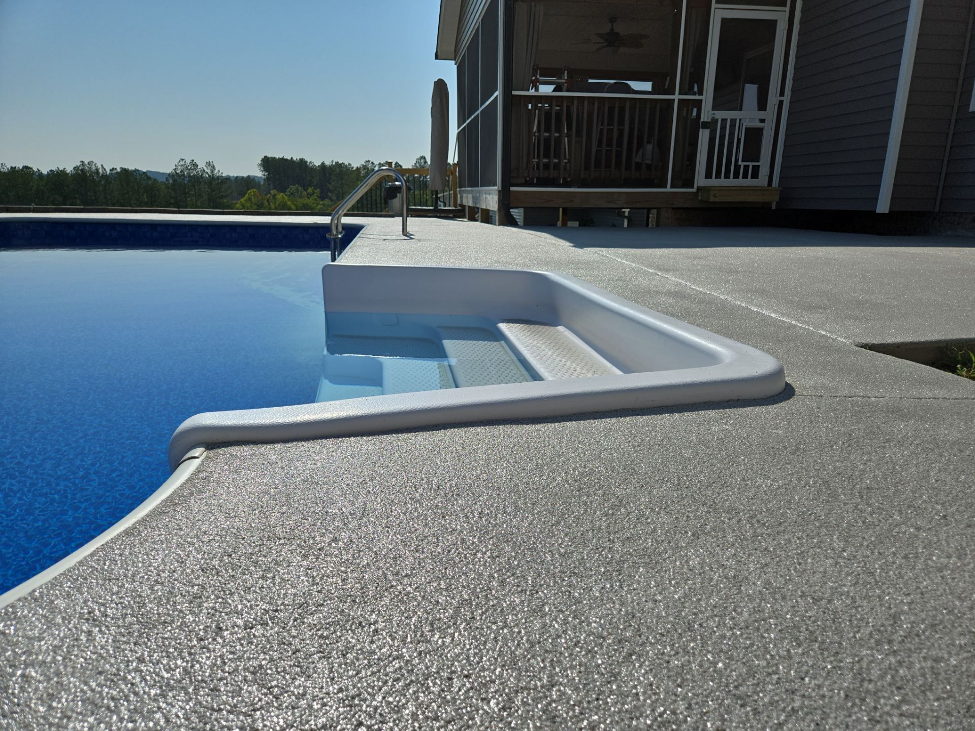 House Renovations! Pool Deck Transformation using Solstice Quartz  by Elite Floor Solutions