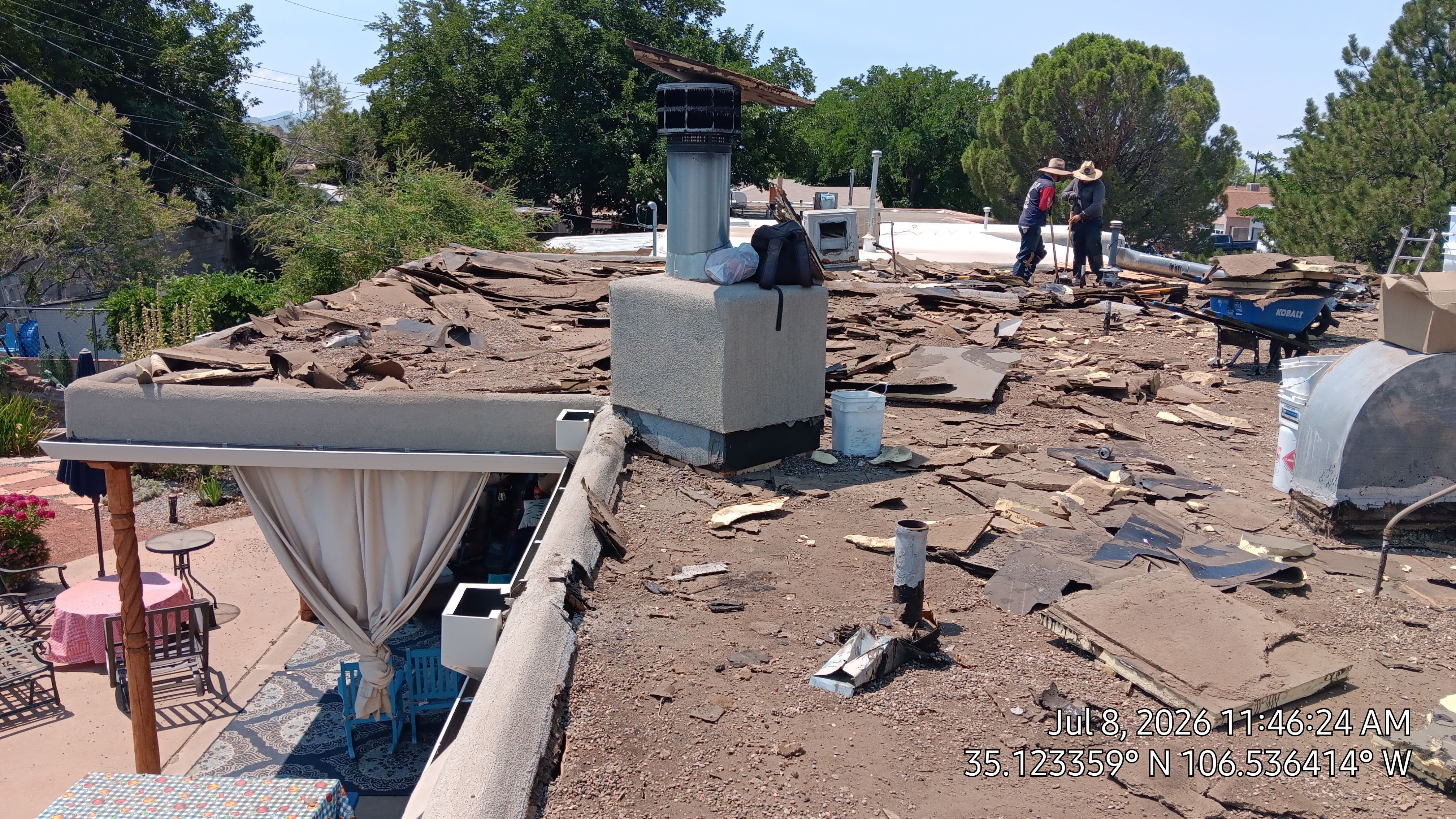 Albuquerque Tar and gravel replaced with Slope and TPO Membrane System by Doyle Roof Masters Inc