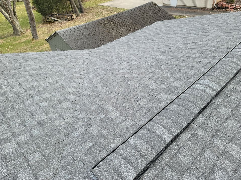 CT LANDMARK 30 LIFETIME METRIC PEWTER , DRIP EDGE BLACK  by Eagle Eye Roofing
