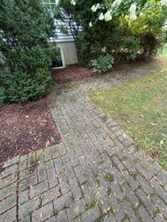 Paver Re-Leveling in Harding, NJ — Gallo Bros job photo