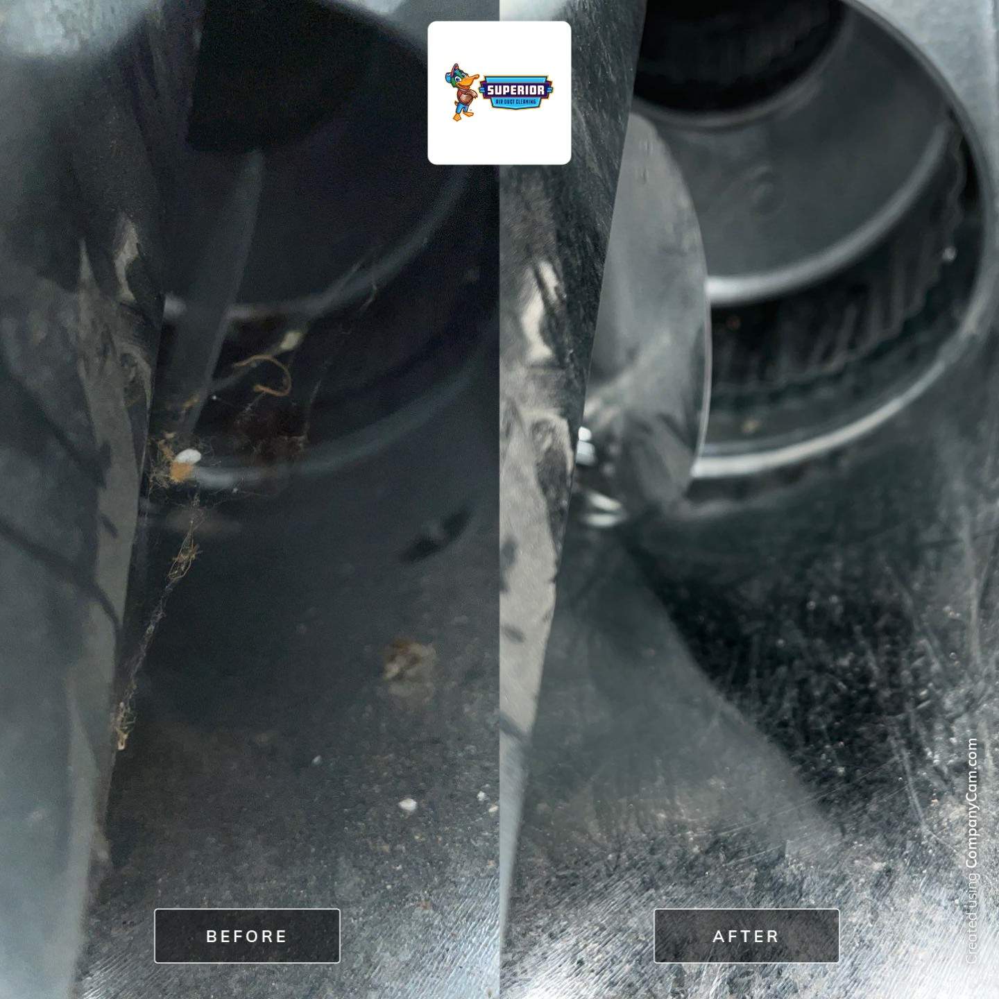 Air Duct Cleaning With a Vacuum Truck in Cranberry Twp, PA by Superior Air Duct Cleaning