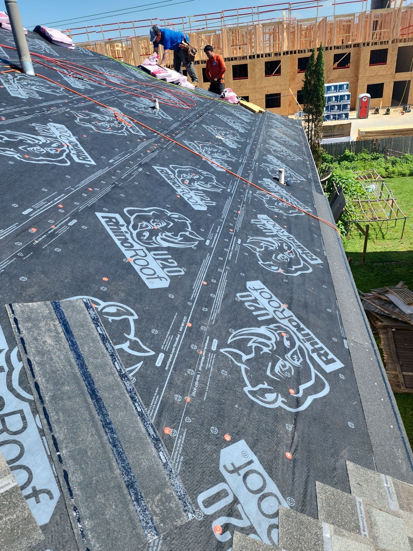 Residential Roofing Installation using Owen's Corning Duration (Lifetime) Shingles by Roof Repair Company