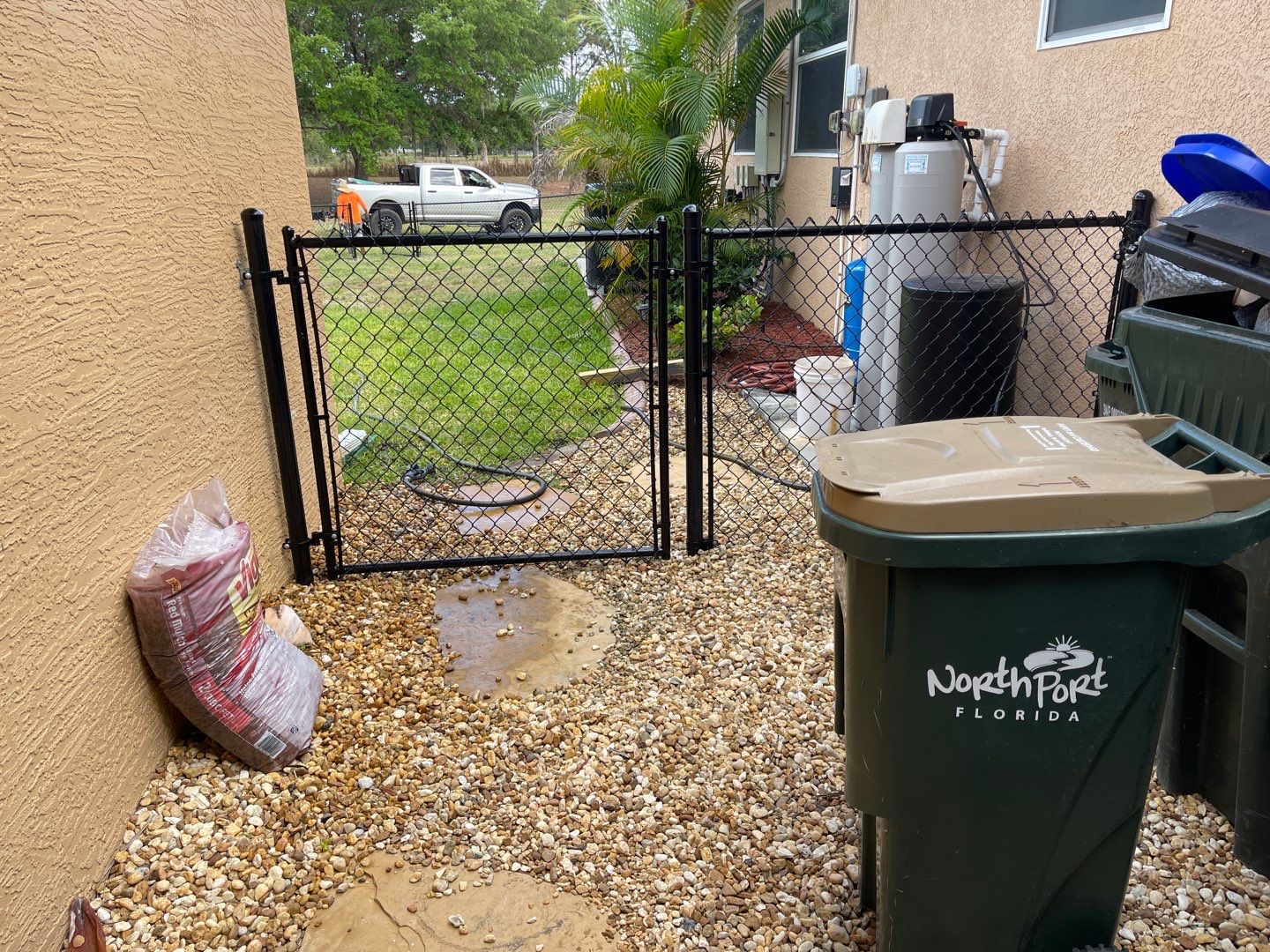 North Port, FL 4ft. Tall Black Chain-link Fence by Asap fence and gates, LLC