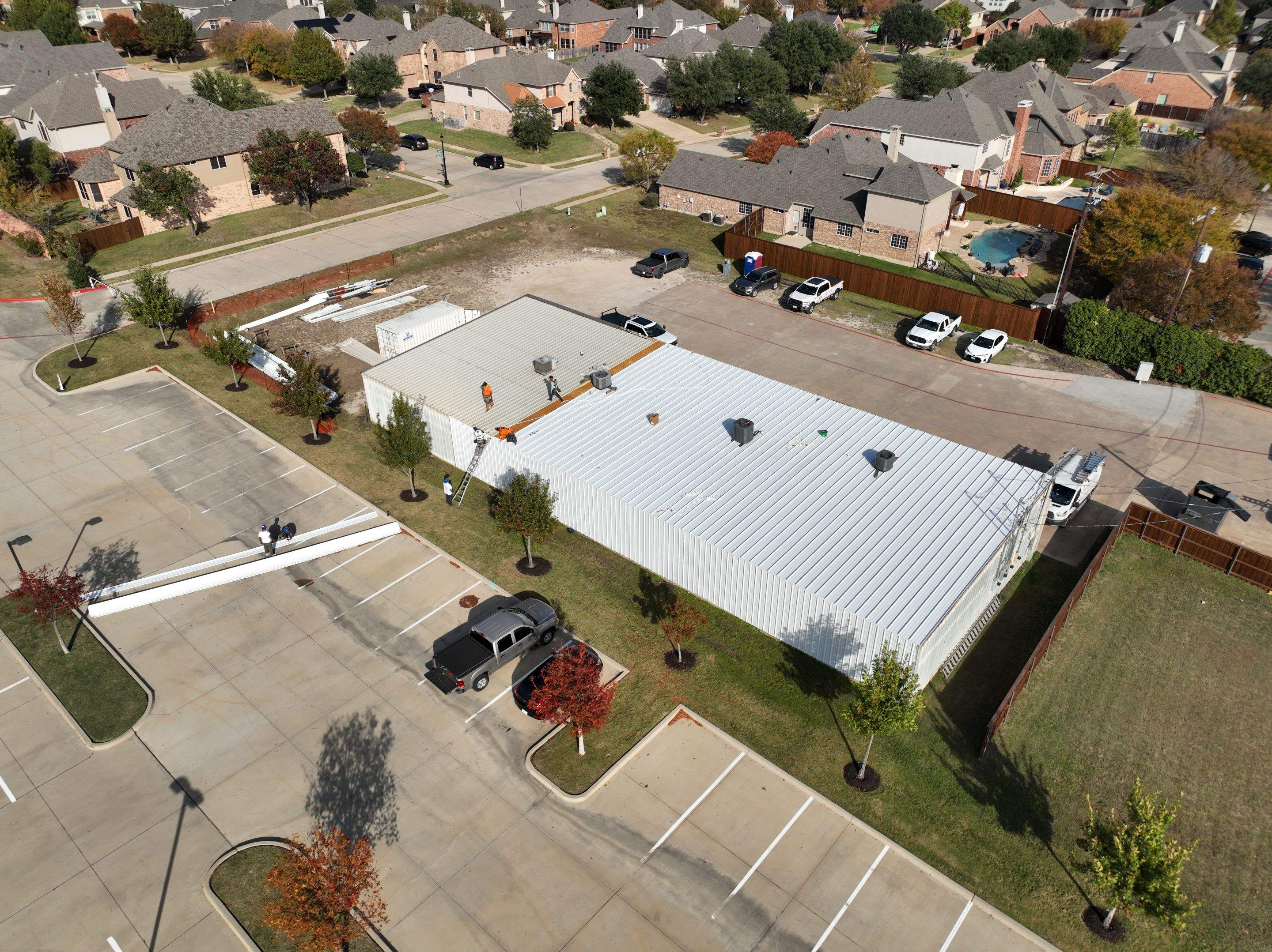 Standing Seam Commercial Roofing  by 3:16 Roofing and Construction
