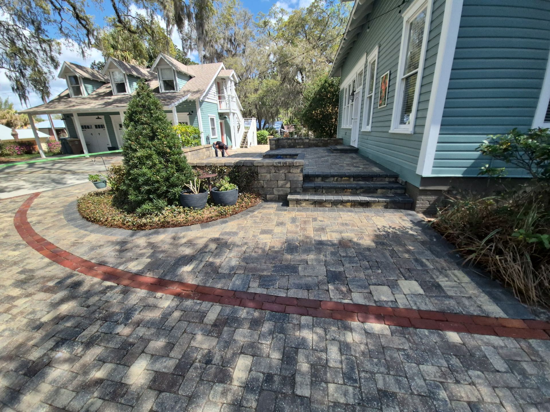Comprehensive Paver Sealing and Hardscape Restoration in Ocala by Infinite Exteriors LLC