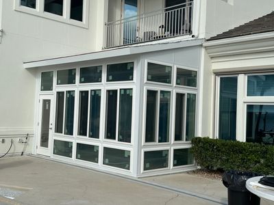 Miramar Beach Glass Room w/Hurricane Resistant Colorbeam