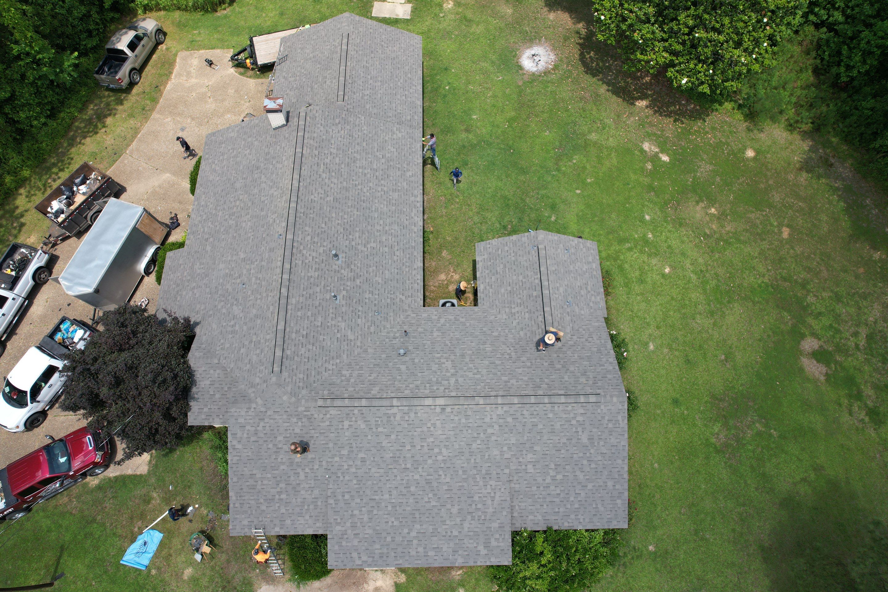 Storm Restoration Reroof: 40 Year Impact Rated Architectural Shingle by Hostetler Roofing