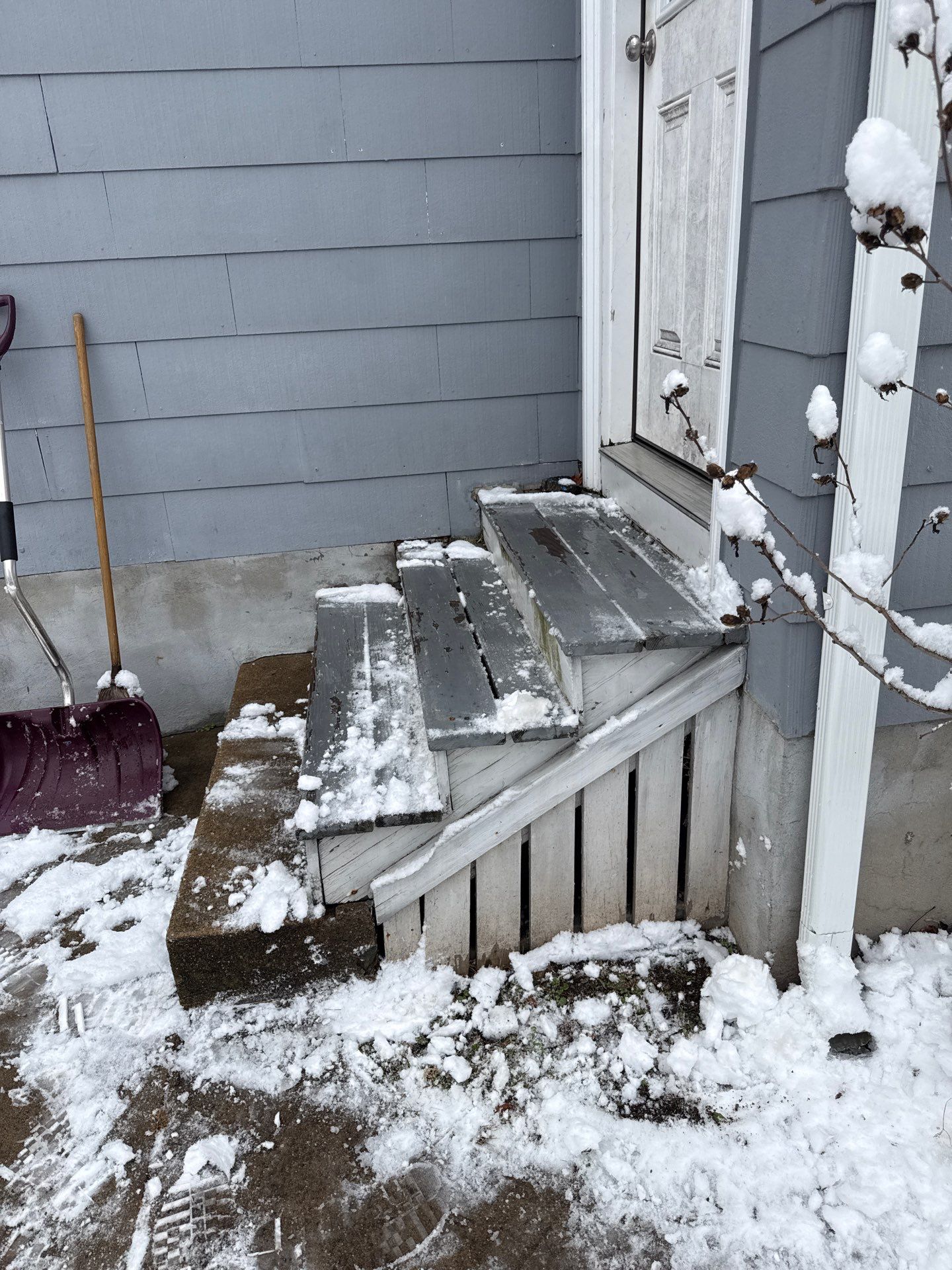 Little steps before and after by CabralCarpentry & Painting LLC