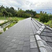 Saxony 900 Slate Dark Charcoal Blend  by Total Roofing System The Metal Roof Experts