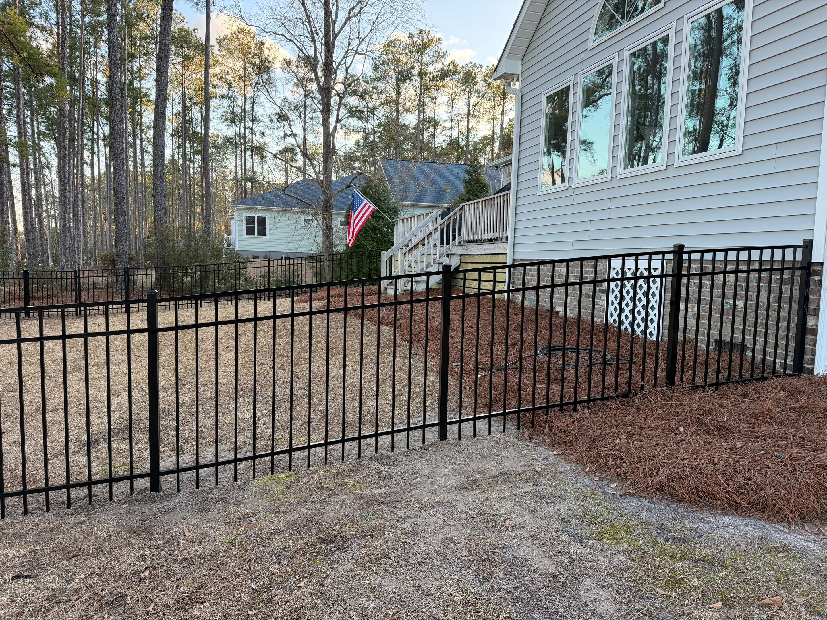 Project in Oriental by Superior Fence and Rail