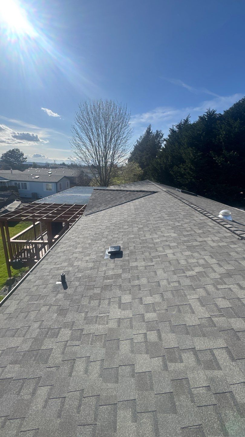 Residential Roofing Installation using GAF UHDZ Shingles by Roofing Formula LLC