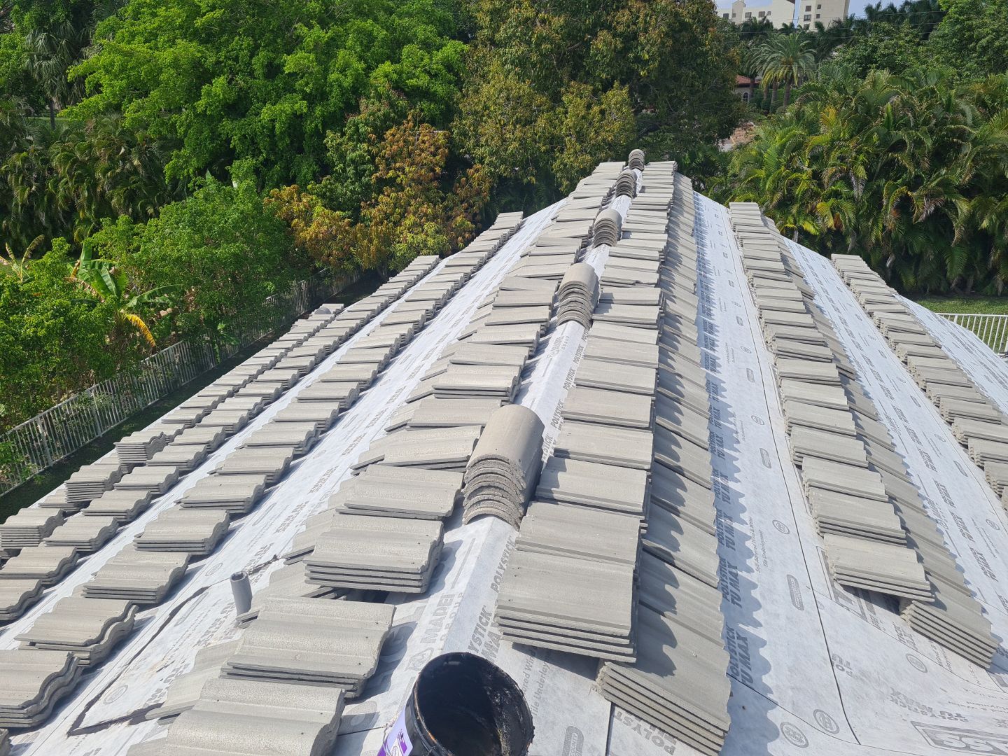 Residential Roofing Installation using Eagle Roofing Tile by BLUES BROTHERS ROOFING