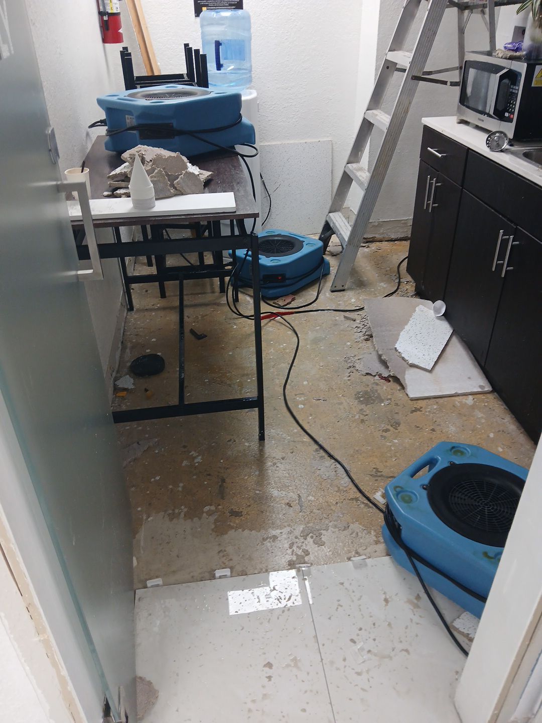 Commercial Water Damage Mitigation and Structural Drying for Miami Medical Facility by SuperClean