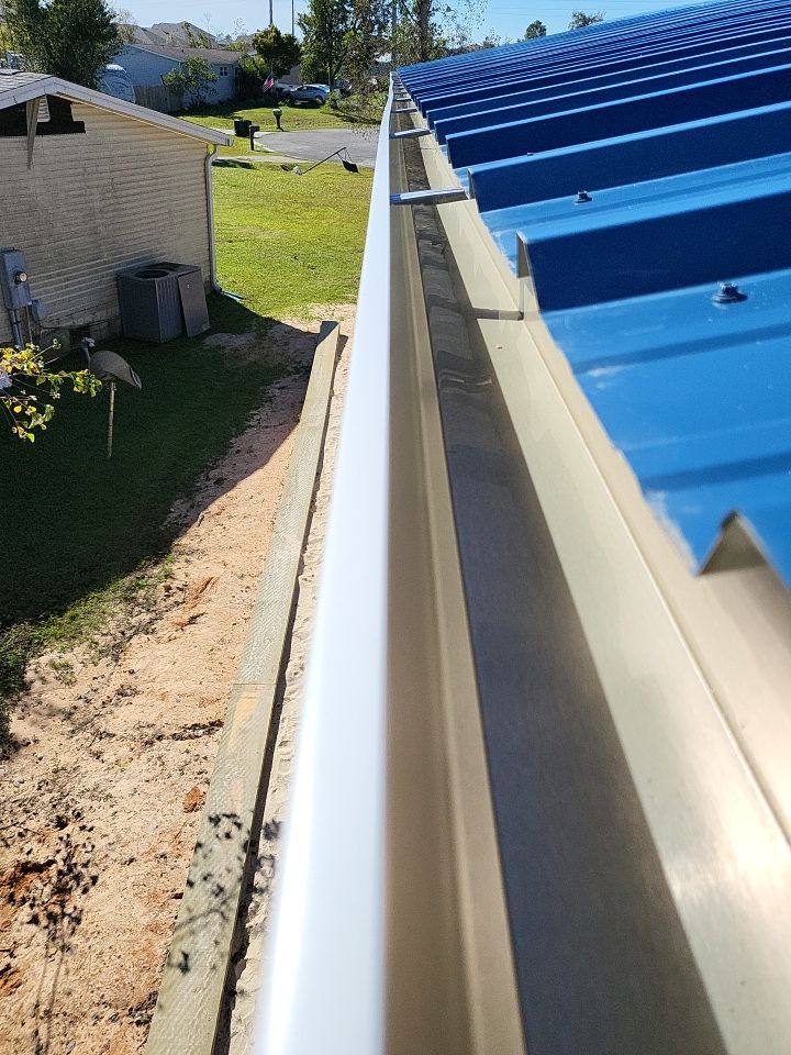 Gutter Installation using K-Style Gutters by Gutter Professors