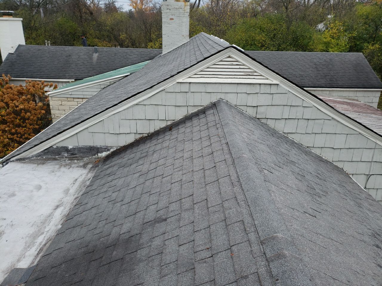 Asphalt Roof Replacement by Custom Installations