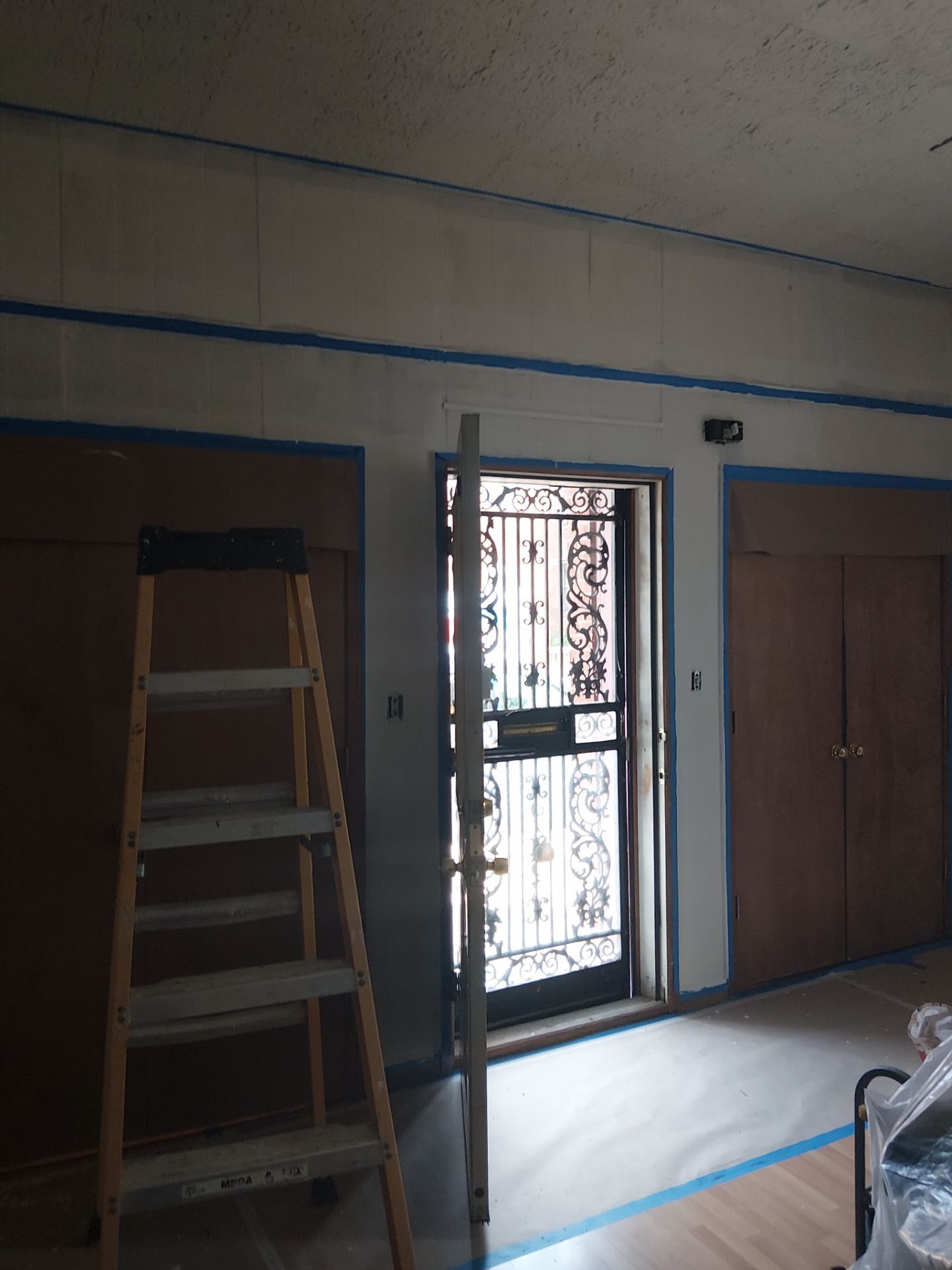 Interior Transformation: Refreshing Wood Paneling by Legendary Services Company LLC.