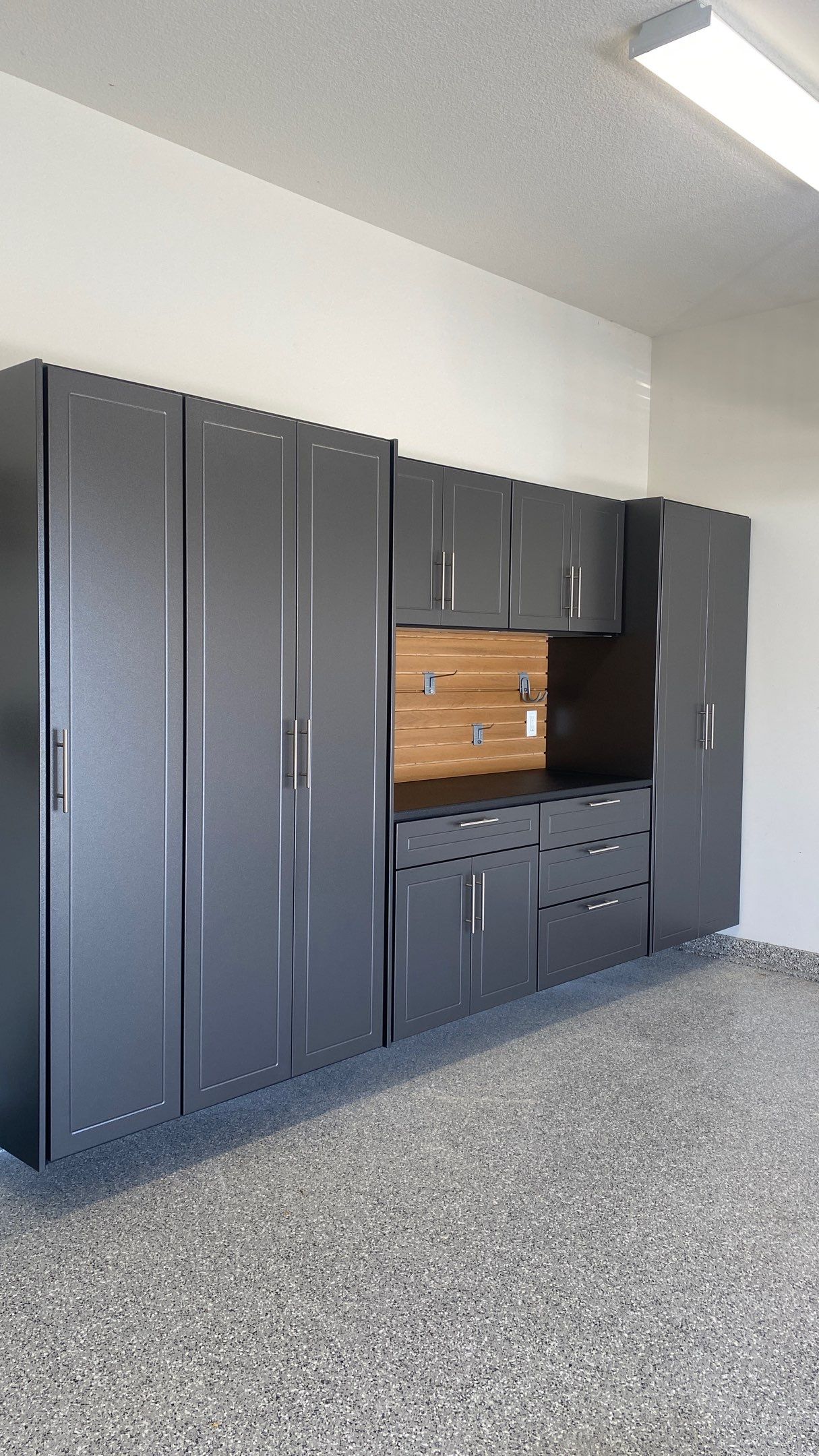 Malia B. gets a garage upgrade! by Banner Garage