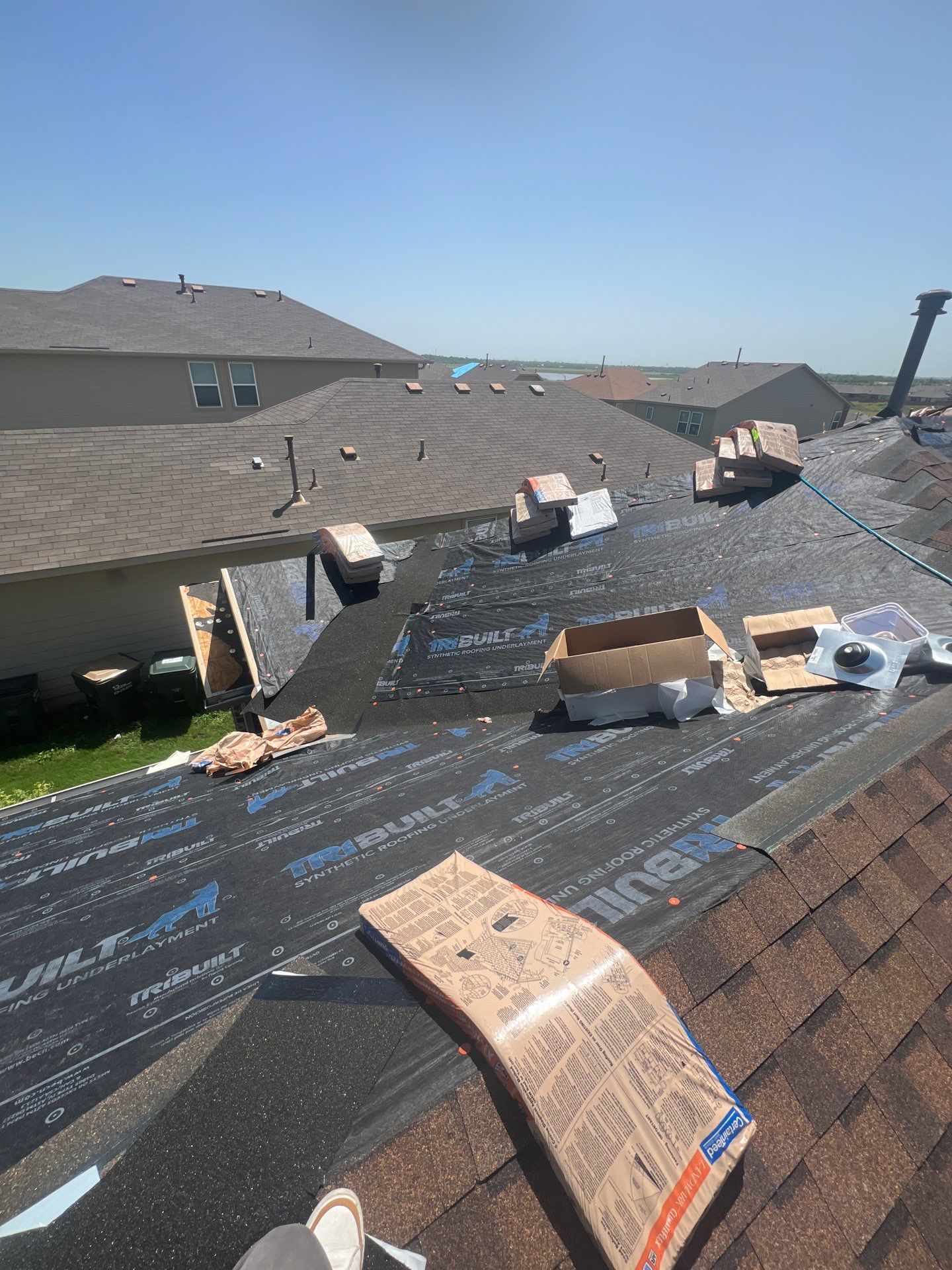 Project in San Marcos by Rhino Roofing and General Contracting, LLC