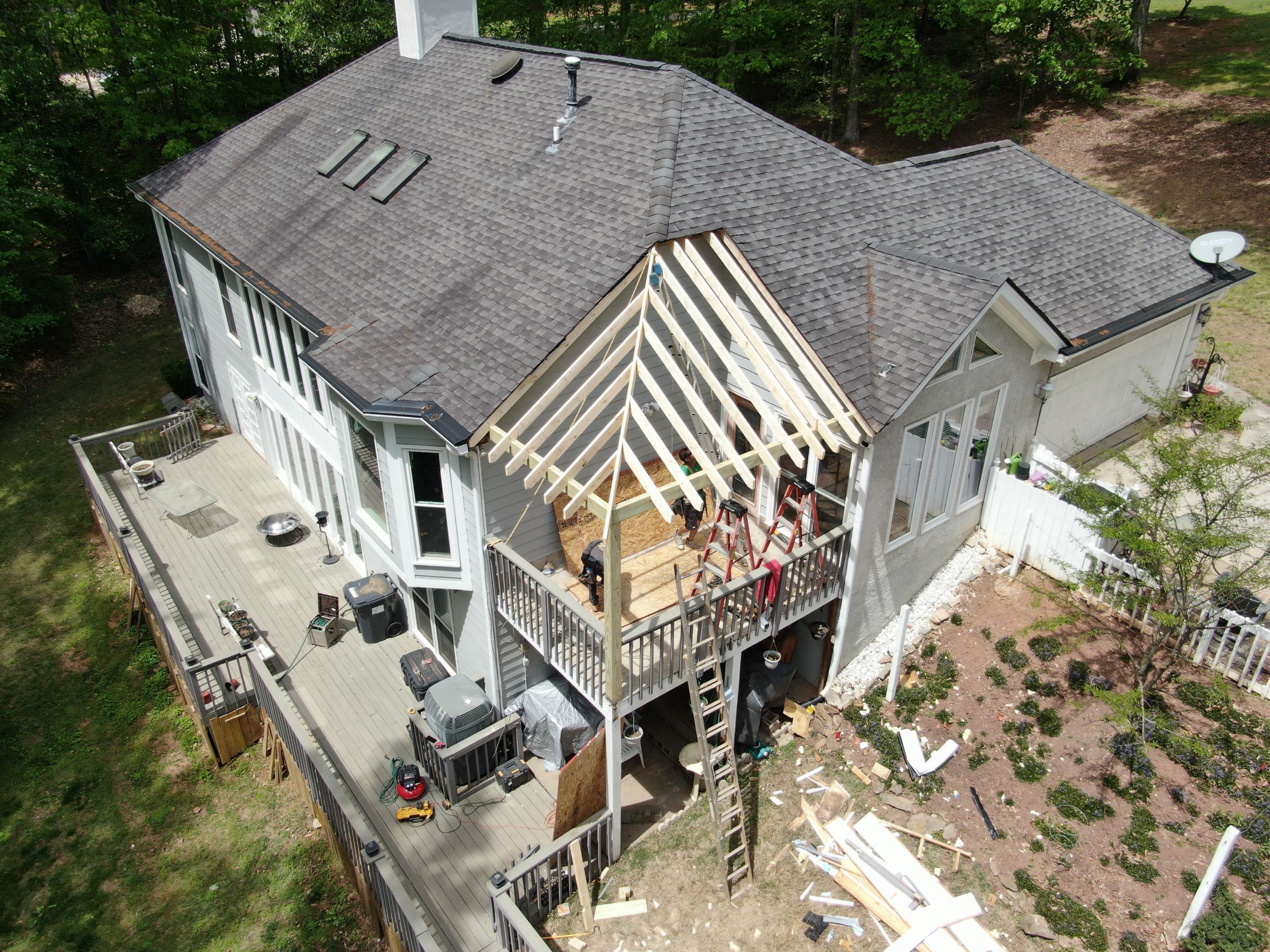Project in Conyers by Ajayi Design and Construction 
