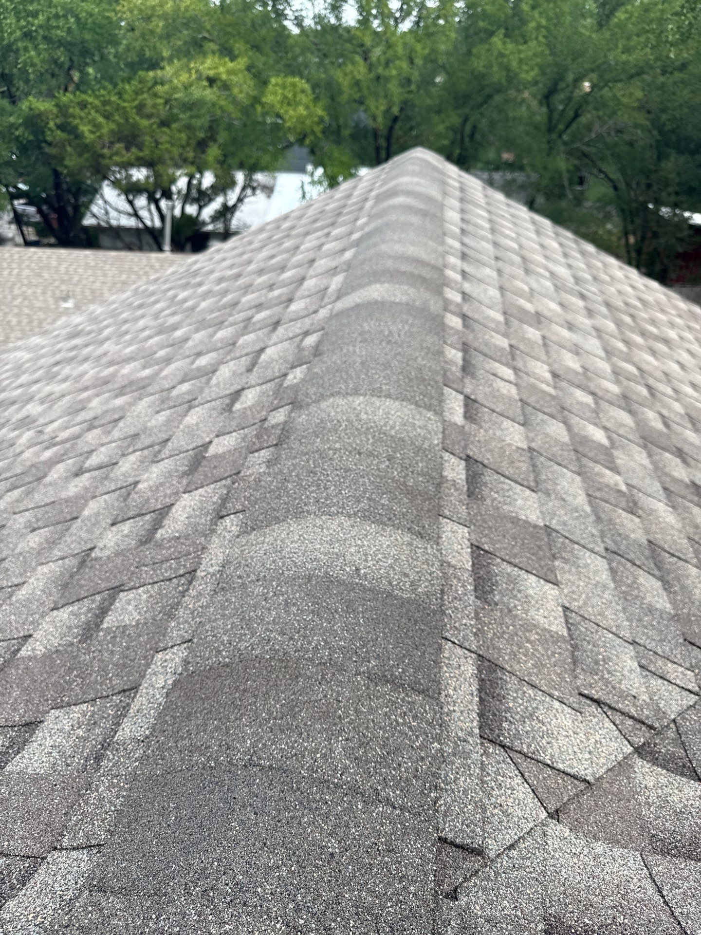 Residential Roof Replacement using GAF - HDZ - Weathered Wood by Action Exteriors Austin