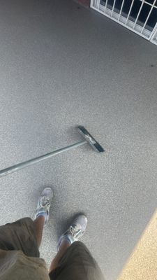 Patio Transformation using Trail Mix 1/8" Chip