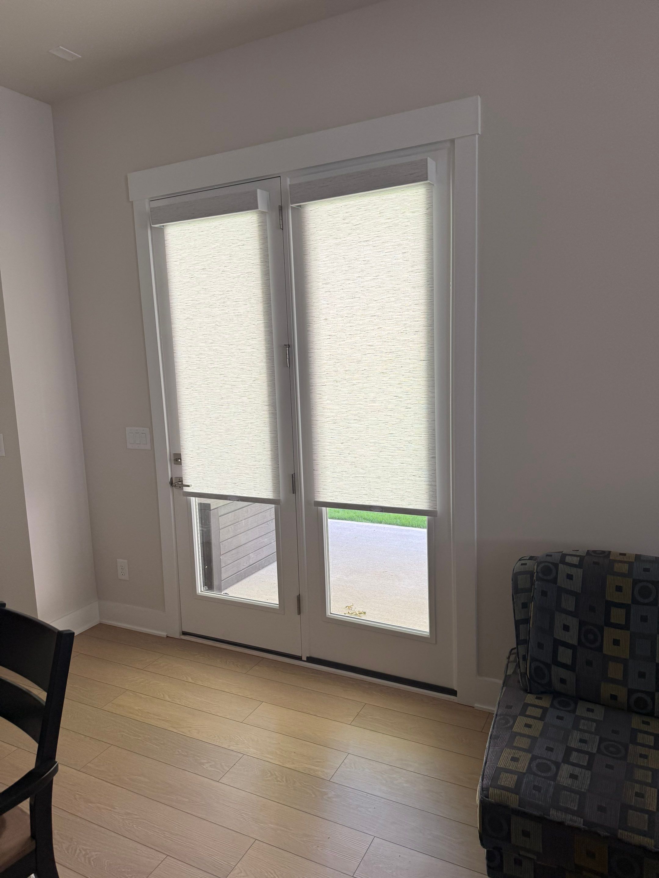 Whole Home Interior Shutter and Roller Shade Installation in Charlotte by Southern Traditions Window Fashions
