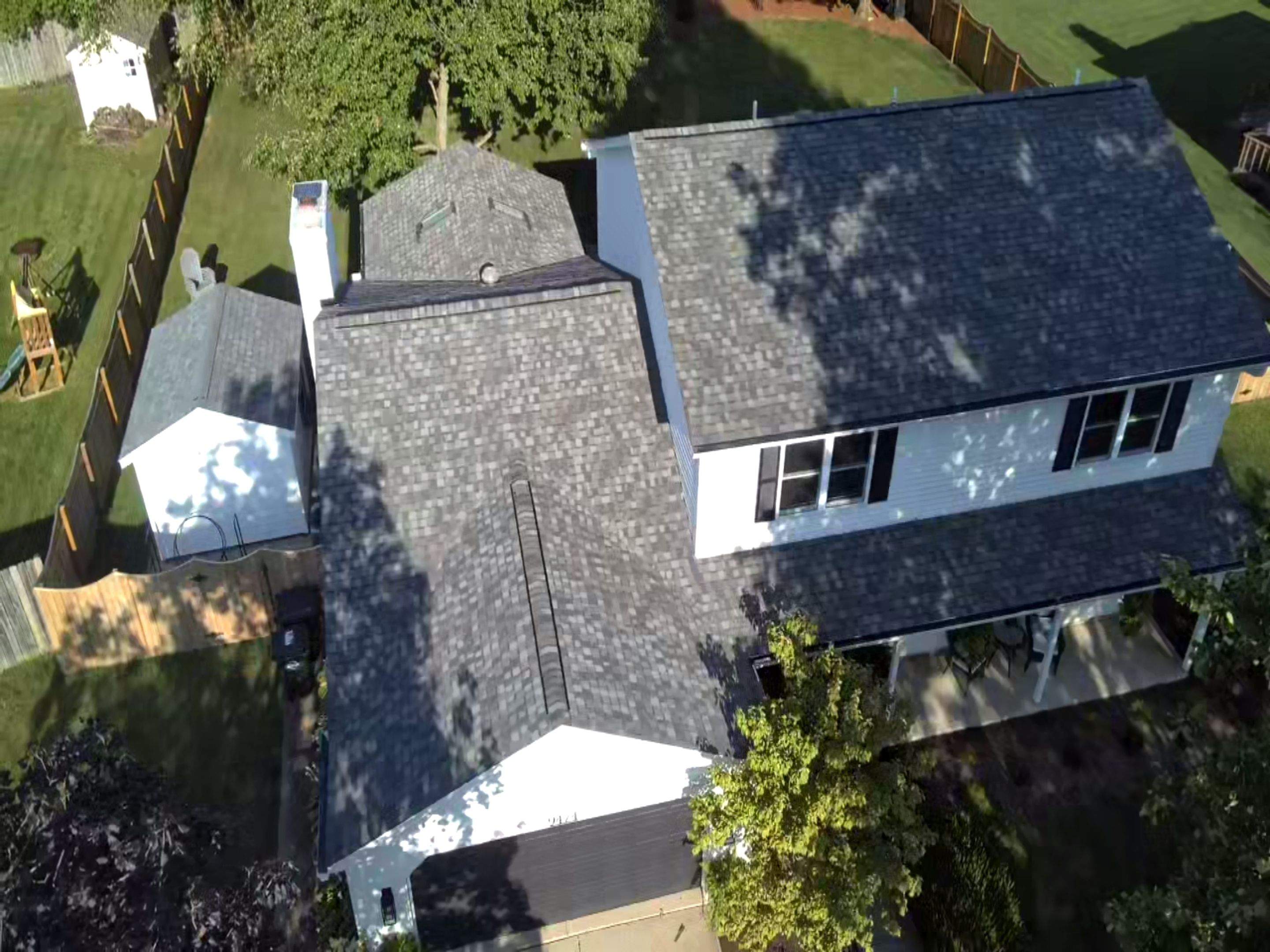 Full Architectural Shingle Roof Replacement for Dayton Home with Skylights by Level Up Roofing and Restoration Services LLC
