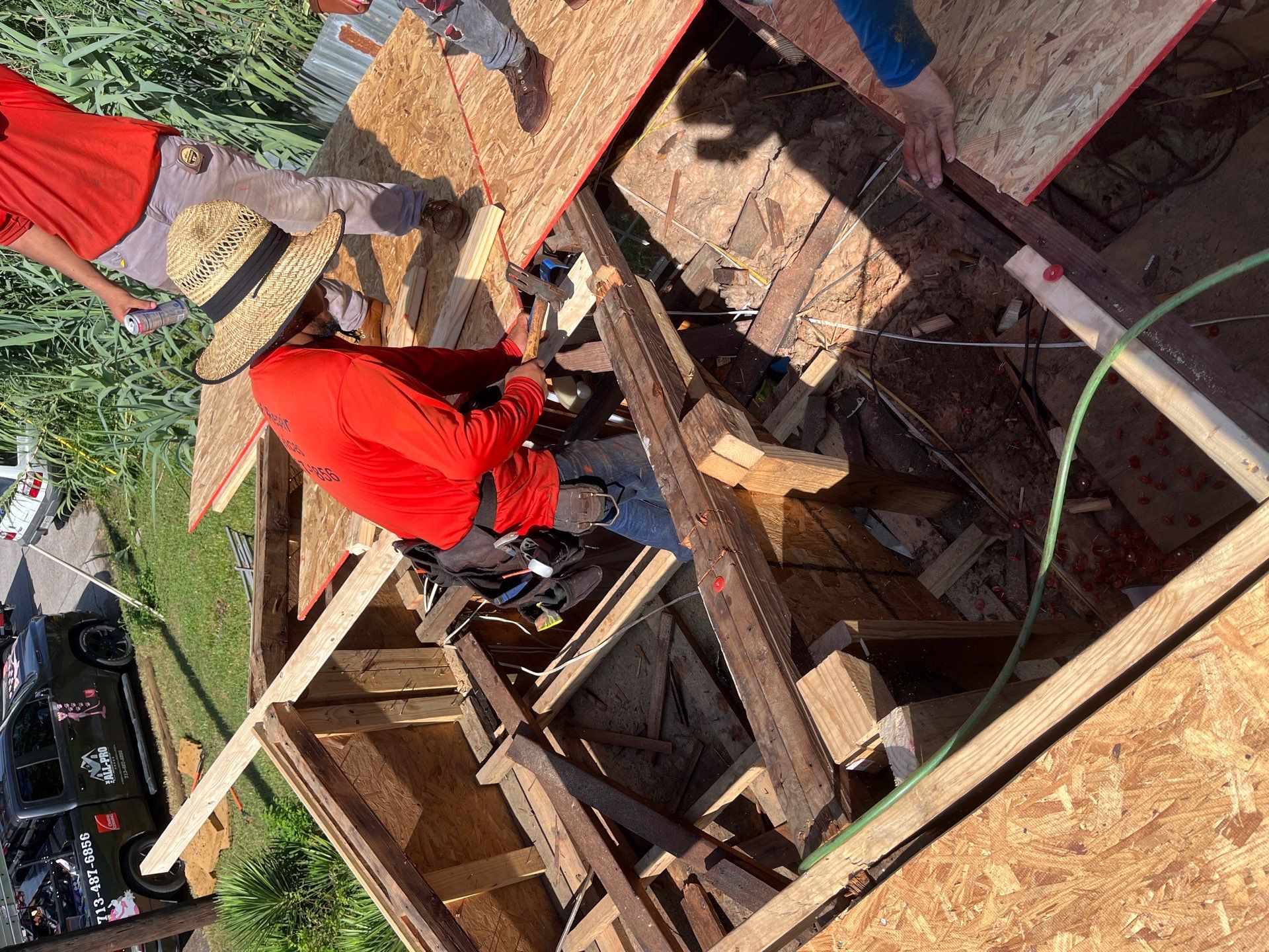 Residential Roofing Repair using Owen's Corning Duration (Lifetime) Shingles by Roof Repair Company
