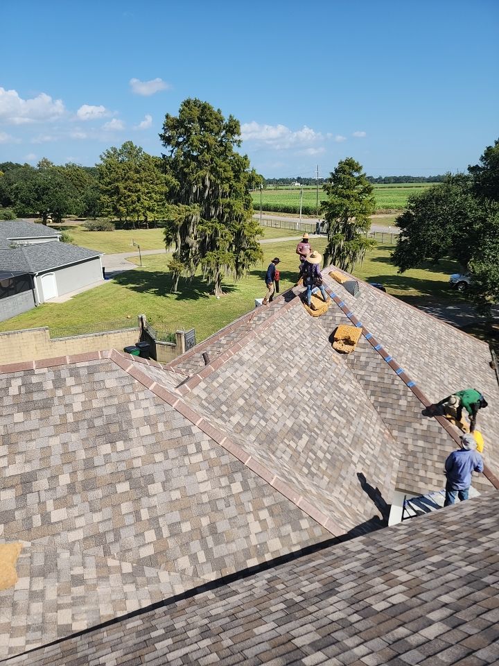 Residential Roof Installation with Hecker Clay Ridge Caps by CTL Pro Construction LLC