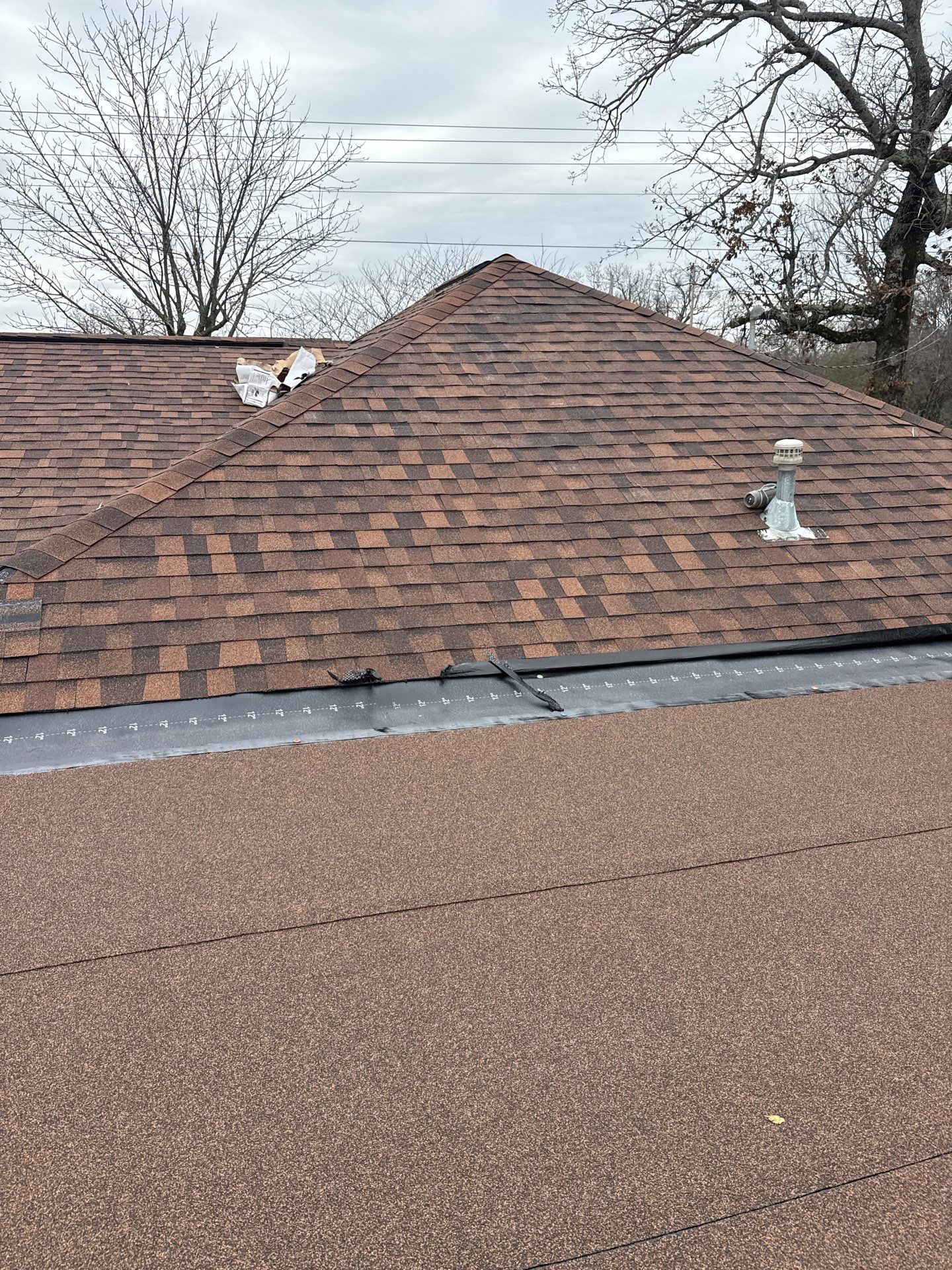 Rustic Hickory Shingles & SBS Cap & Base by In & Out Construction & Remodeling, LLC