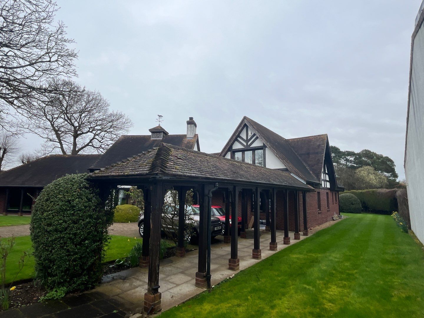 Roof Clean  - Moss Removal - Gutter Clean using Honda 15lpm Low Pressure Washing Machine by Ges Exterior Cleaning ltd