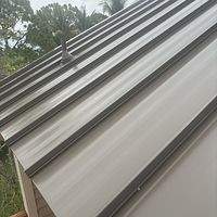 24ga 1.5" Snap-Lock Medium Bronze by Total Roofing System The Metal Roof Experts