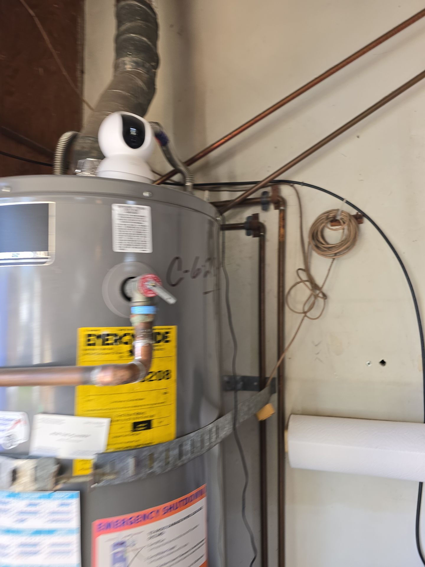 Installing Water Heater. by Us Plumbing 